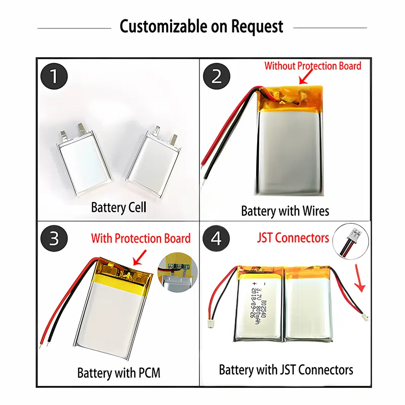 501025 Lithium Battery | LUNKE